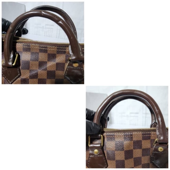 Authentic LOUIS VUITTON Damier Ebene Speedy 30 - Picture 9 of 11